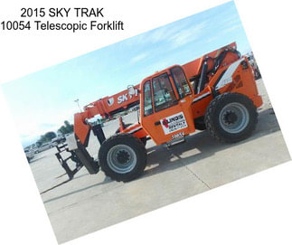 2015 SKY TRAK 10054 Telescopic Forklift