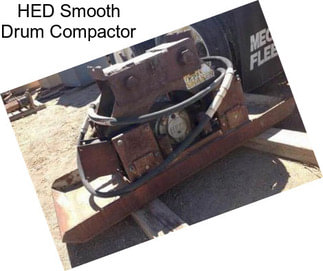 HED Smooth Drum Compactor