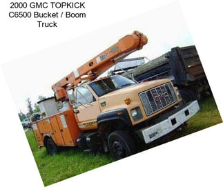 2000 GMC TOPKICK C6500 Bucket / Boom Truck