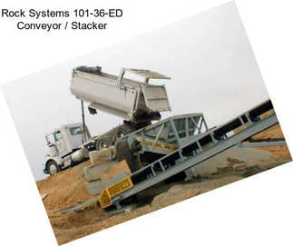 Rock Systems 101-36-ED Conveyor / Stacker
