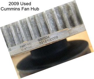 2009 Used Cummins Fan Hub