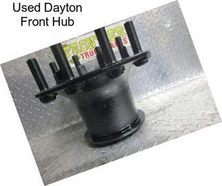 Used Dayton Front Hub