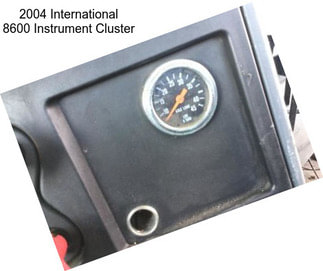 2004 International 8600 Instrument Cluster