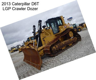 2013 Caterpillar D6T LGP Crawler Dozer