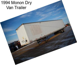 1994 Monon Dry Van Trailer