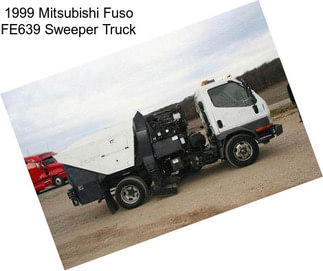 1999 Mitsubishi Fuso FE639 Sweeper Truck