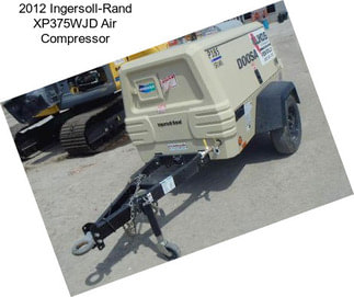 2012 Ingersoll-Rand XP375WJD Air Compressor