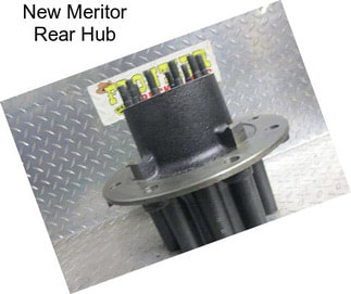 New Meritor Rear Hub