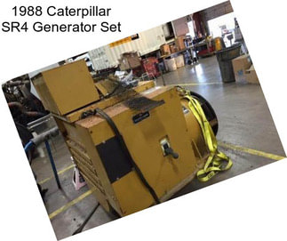 1988 Caterpillar SR4 Generator Set