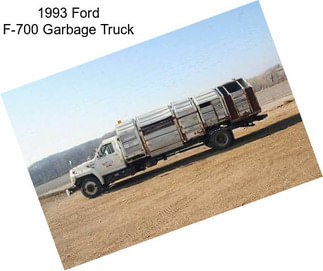 1993 Ford F-700 Garbage Truck