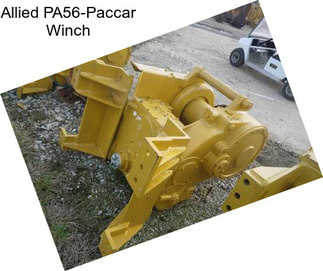 Allied PA56-Paccar Winch