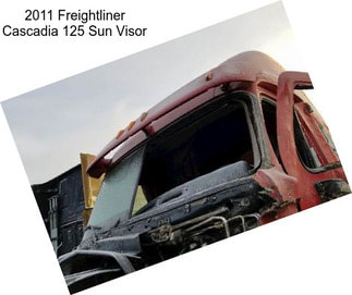 2011 Freightliner Cascadia 125 Sun Visor