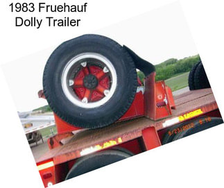 1983 Fruehauf Dolly Trailer