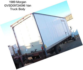 1989 Morgan GVSD09724096 Van Truck Body