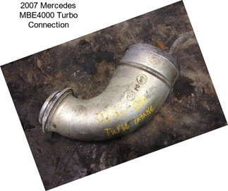 2007 Mercedes MBE4000 Turbo Connection