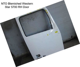 NTO Blemished Western Star 5700 RH Door