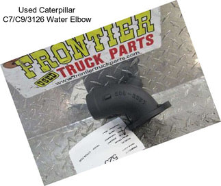 Used Caterpillar C7/C9/3126 Water Elbow