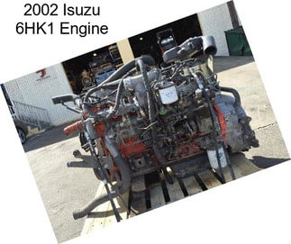 2002 Isuzu 6HK1 Engine
