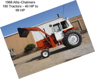 1968 Allis-Chalmers 190 Tractors - 40 HP to 99 HP
