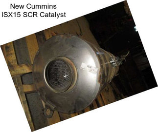 New Cummins ISX15 SCR Catalyst
