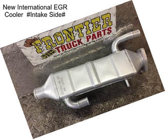 New International EGR Cooler  #Intake Side#