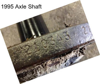 1995 Axle Shaft