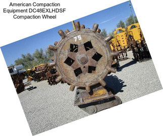American Compaction Equipment DC48EXLHDSF Compaction Wheel