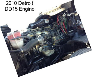 2010 Detroit DD15 Engine