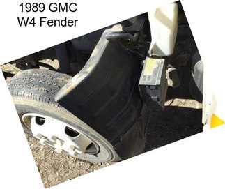 1989 GMC W4 Fender