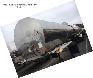 1988 Fruehauf Chemical / Acid Tank Trailer