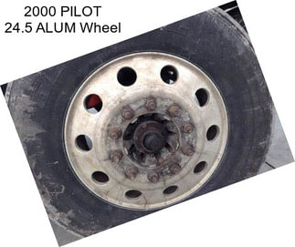 2000 PILOT 24.5 ALUM Wheel