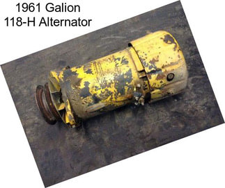 1961 Galion 118-H Alternator