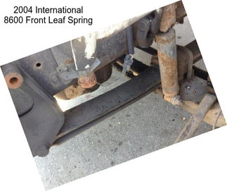 2004 International 8600 Front Leaf Spring