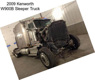 2009 Kenworth W900B Sleeper Truck