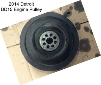 2014 Detroit DD15 Engine Pulley