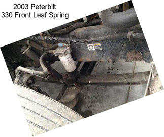 2003 Peterbilt 330 Front Leaf Spring