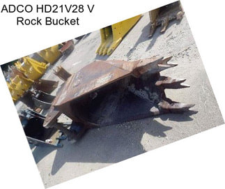 ADCO HD21V28 V Rock Bucket