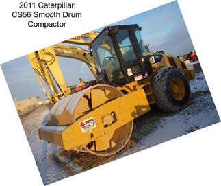 2011 Caterpillar CS56 Smooth Drum Compactor