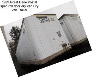 1999 Great Dane Postal spec roll door dry van Dry Van Trailer