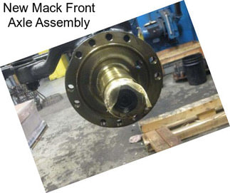 New Mack Front Axle Assembly