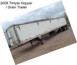 2008 Timpte Hopper / Grain Trailer