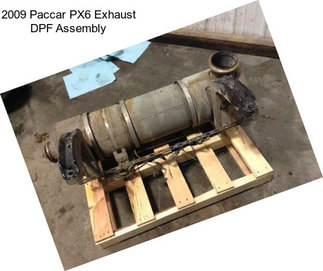 2009 Paccar PX6 Exhaust DPF Assembly