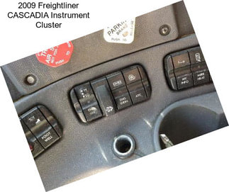 2009 Freightliner CASCADIA Instrument Cluster