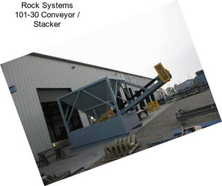 Rock Systems 101-30 Conveyor / Stacker