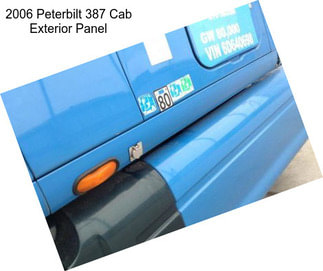 2006 Peterbilt 387 Cab Exterior Panel