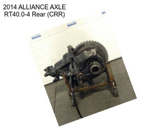 2014 ALLIANCE AXLE RT40.0-4 Rear (CRR)