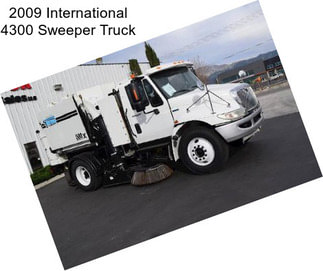 2009 International 4300 Sweeper Truck