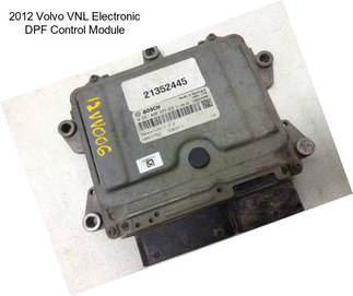 2012 Volvo VNL Electronic DPF Control Module