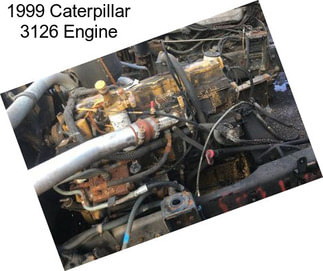 1999 Caterpillar 3126 Engine