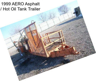 1999 AERO Asphalt / Hot Oil Tank Trailer